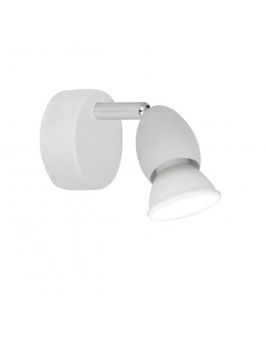 WHITE BULLET SPOTLIGHT 1 X 40W GU-10