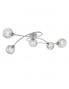 5L ROLO CHROME CEILING LIGHT 5 X 40W G-9