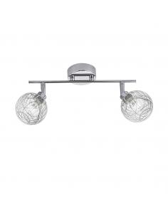 REGLETA 2L ROLO CROMO 2 X 40W G-9