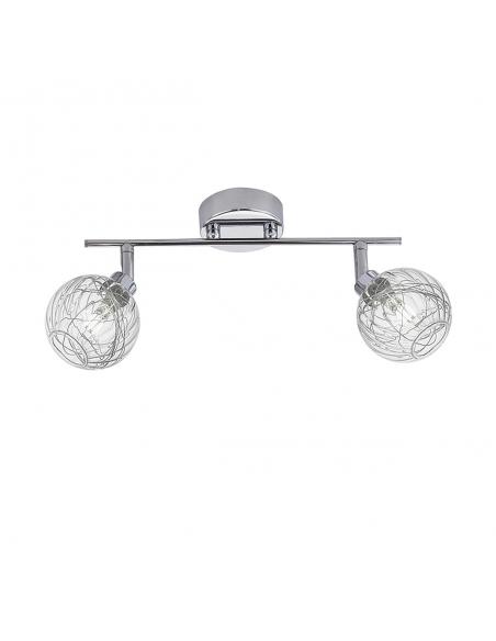 REGLETA 2L ROLO CROMO 2 X 40W G-9