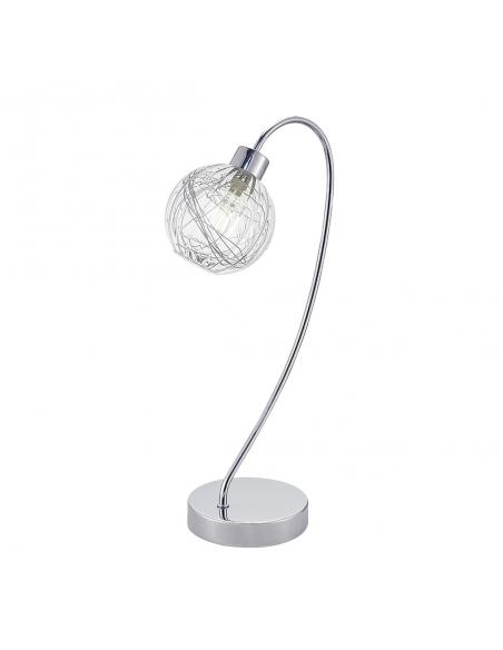 ROLO CHROME TABLE LAMP 1 X 40W G-9