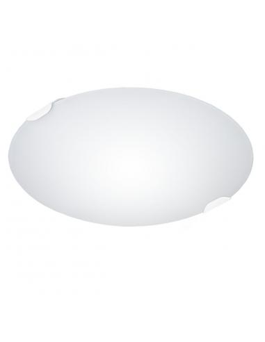 CEILIN ROUND WHITE CEILING LIGHT 3 X 60W E-27 - 40CM