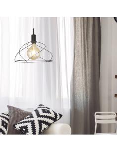 FARREL BLACK PENDANT 1 X 60W E-27