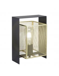 NIMES BLACK-GOLD TABLE LAMP 1 X 60W E-27