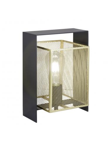 NIMES BLACK-GOLD TABLE LAMP 1 X 60W E-27