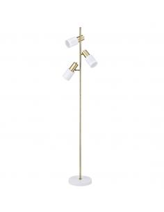 PIE SALON 3LMAENA BLANCO-LATON 3 X 40W E-14