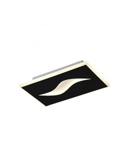 AMIR BLACK LED CEILING LIGHT 22W 2090LM 3000K
