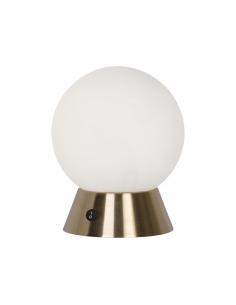 BEN OPAL GLASS TABLE LAMP 1 X 40W E-14