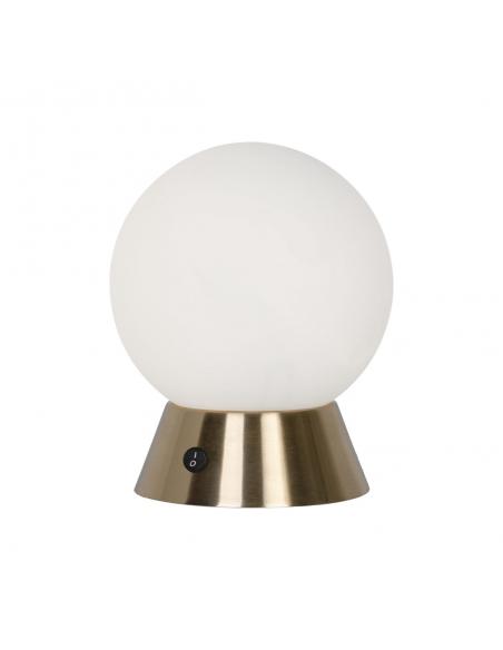 BEN OPAL GLASS TABLE LAMP 1 X 40W E-14