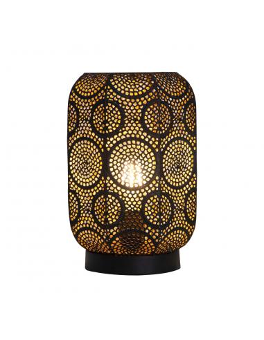 BISBE BLACK GOLD TABLE LAMP 1 X 60W E-27