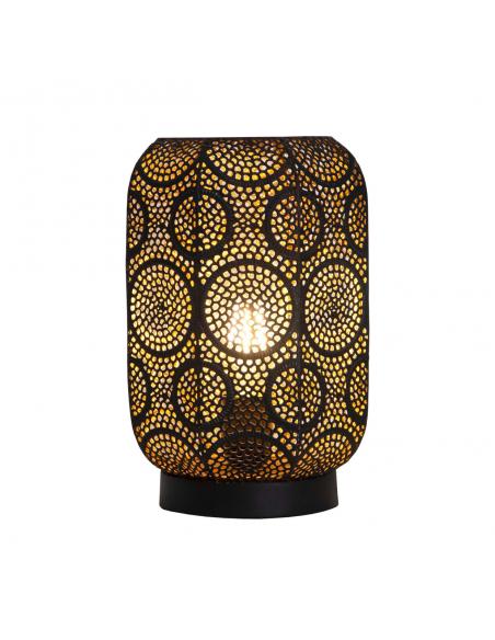BISBE BLACK GOLD TABLE LAMP 1 X 60W E-27