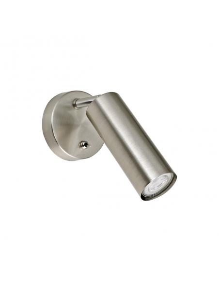 ANTIA METAL WALL LIGHT N.SATIN 1 X 50W GU10