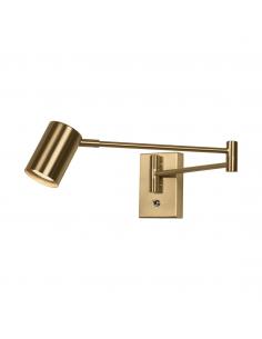 ROMEO METAL BRASS WALL LIGHT 1 X 50W GU10