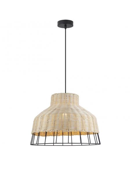 YADA METAL PENDANT - RATTAN 1 X 60W E-27