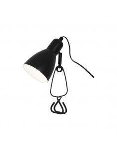 TULUM BLACK-WHITE TABLE LAMP 1 X 40W E-14