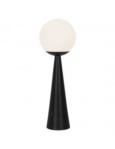 PATRICK BLACK-OPAL TABLE LAMP 1 X 25W E-27