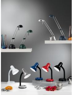 EGLO 9232 - BASIC Office Lamp in Acrylic, blue steel 2