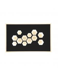 DEMBÉ BLACK LED WALL LIGHT 18W 1900LM 3000K