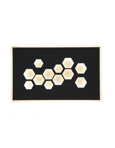 DEMBÉ BLACK LED WALL LIGHT 18W 1900LM 3000K