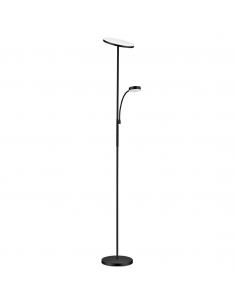 PIE SALON ELTON NEGRO LED 25W+5W 2000LM 4000/3000K