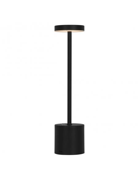 FREYA BLACK LED TABLE LAMP 3W 20-30LM 3000K
