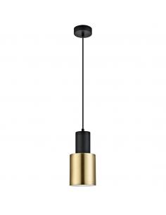 MAENA BLACK-BRASS 1L PENDANT 1 X 60W E-27