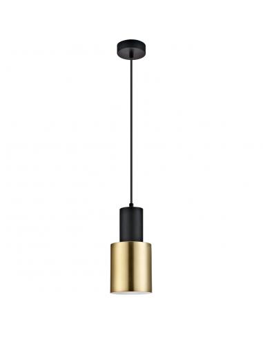 MAENA BLACK-BRASS 1L PENDANT 1 X 60W E-27