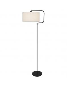 OLPRO BLACK LIVING ROOM FOOT 1 X 60W E-27