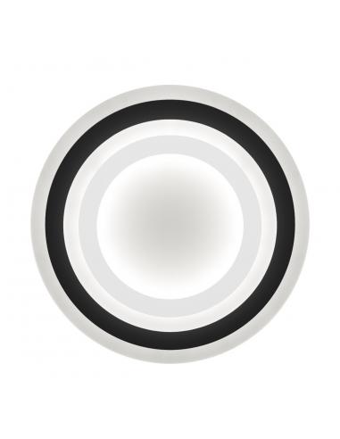 GALET BLACK LED CEILING LIGHT 38W 1725LM 4000K