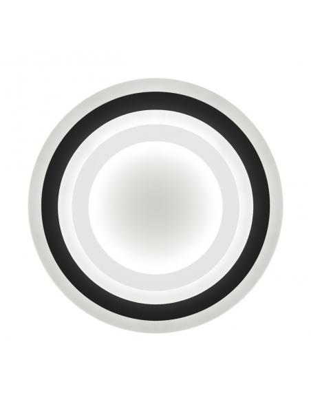 GALET BLACK LED CEILING LIGHT 38W 1725LM 4000K
