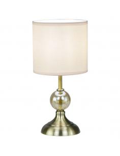 ALEX LEATHER DESKTOP LAMP 1 X 40W E-14