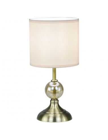 ALEX LEATHER DESKTOP LAMP 1 X 40W E-14