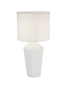 BARRON WHITE TABLE LAMP 1 X 60W E-27