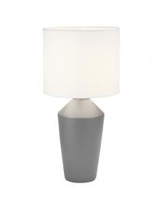 BARRON GRAY TABLE LAMP 1 X 60W E-27