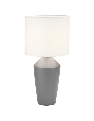 BARRON GRAY TABLE LAMP 1 X 60W E-27