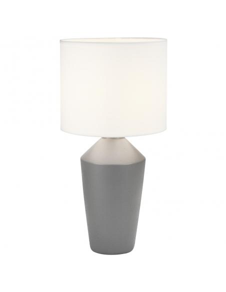 BARRON GRAY TABLE LAMP 1 X 60W E-27