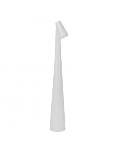 BELIZE WHITE LED TABLE LAMP - RECHARGEABLE BATTERY