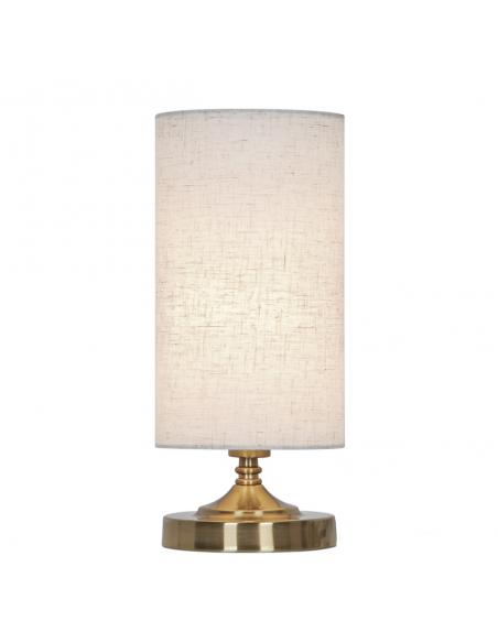 FICA LEATHER TABLE LAMP 1 X 40W E-14