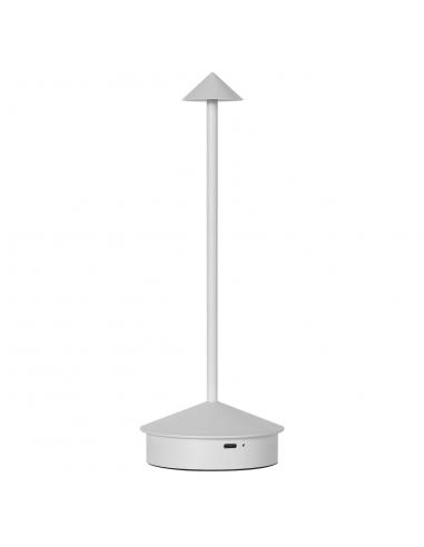 GRAM WHITE LED TABLE LAMP 3W - RECHARGEABLE BATTERY