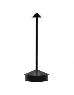 GRAM BLACK LED TABLE LAMP 3W - RECHARGEABLE BATTERY