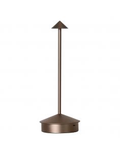 GRAM TOPO METALLIC LED TABLE LAMP 3W - RECHARGEABLE BATTERY