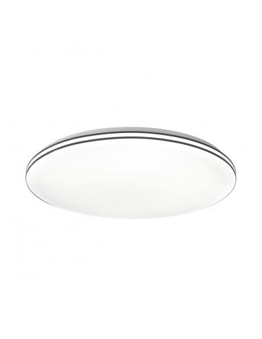 INDRA BLACK 40CM LED CEILING LIGHT 48W 3000/4000/6000K