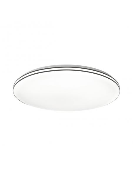 INDRA BLACK 40CM LED CEILING LIGHT 48W 3000/4000/6000K