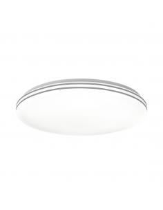 INDRA SILVER 40CM LED CEILING LIGHT 48W 3000/4000/6000K