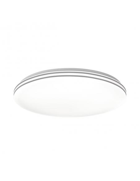 INDRA SILVER 40CM LED CEILING LIGHT 48W 3000/4000/6000K