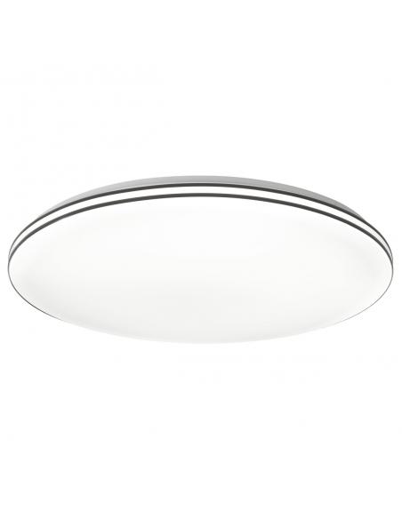 INDRA BLACK LED CEILING LIGHT 50CM LED 72W 3000/4000/6000K