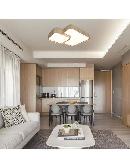 ISOLA NATURAL LED 72W 3000/4000/6000K LED CEILING LIGHT