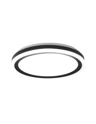 KAI BLACK LED CEILING LIGHT 40CM LED 48W 3000/4000/6000K