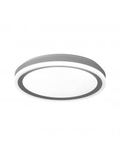 KAI SILVER 40CM LED CEILING LIGHT 48W 3000/4000/6000K