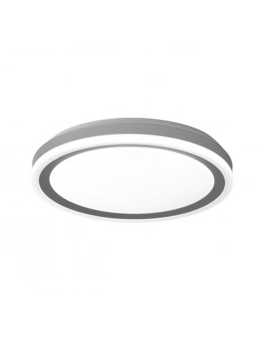 KAI SILVER 40CM LED CEILING LIGHT 48W 3000/4000/6000K